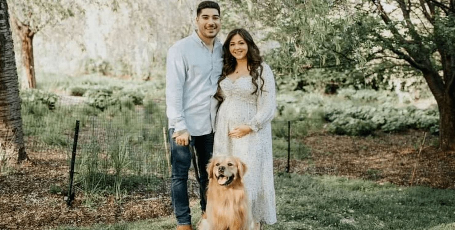 Эрика и Фрэнк доверили выбор имени ребенка для ретривера Эрика и Фрэнк доверили выбор имени ребенка для ретривера