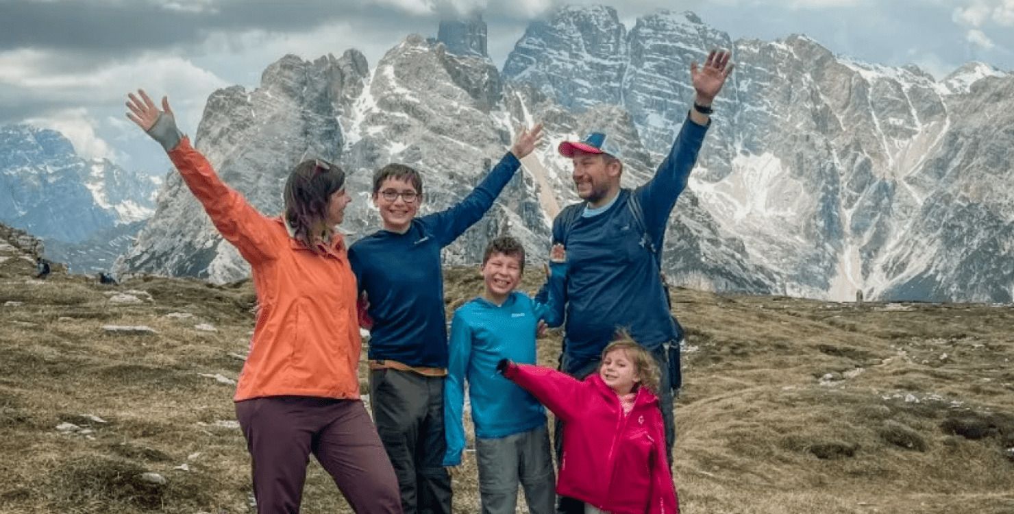 Семья Клюковских открывает мир детям из-за путешествий