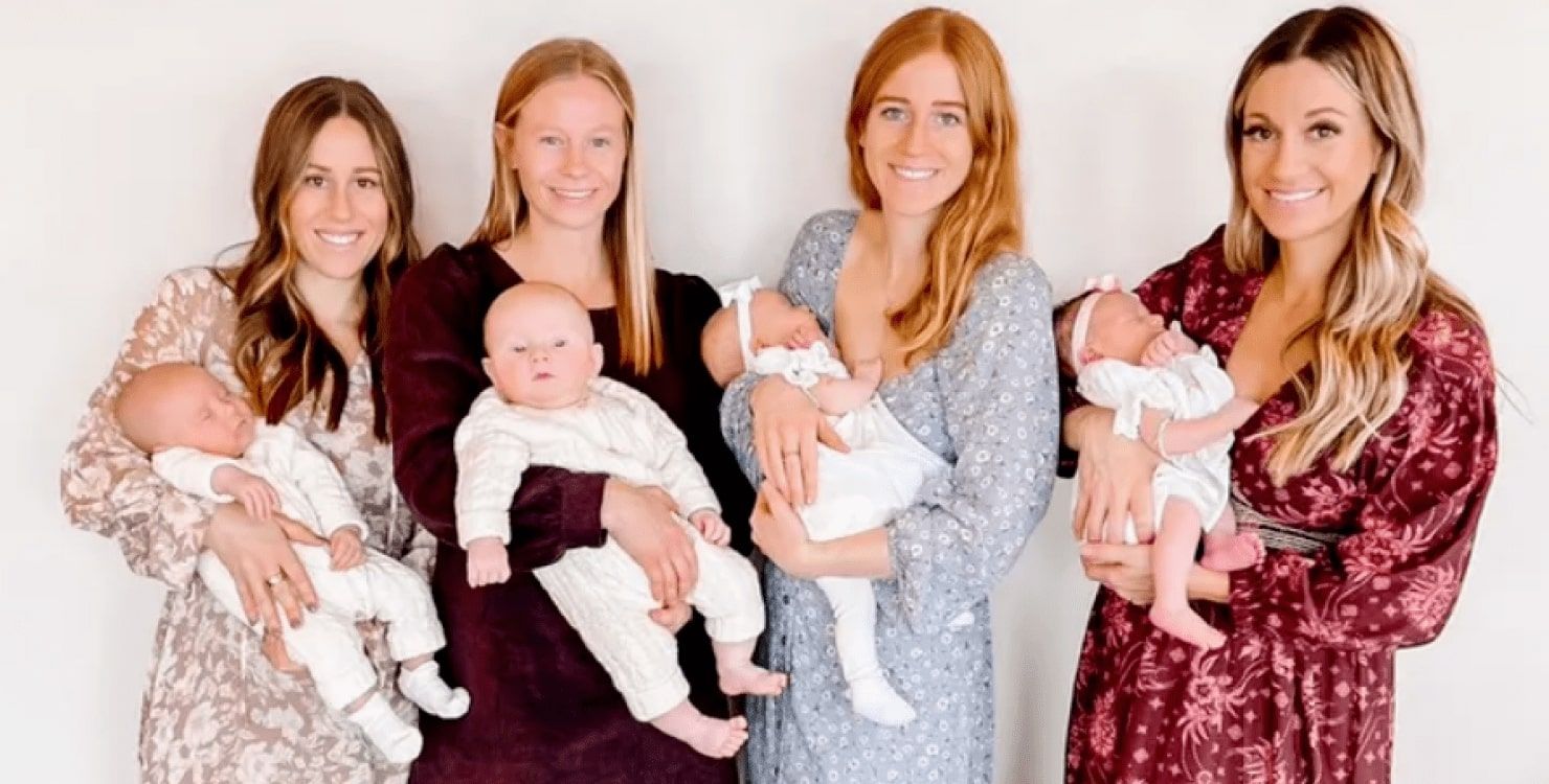 4 сестри народили з мінімальною різницею у часі