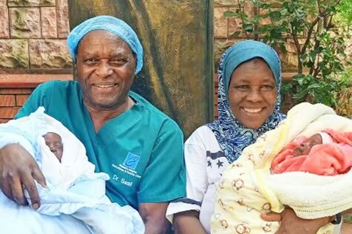 Жінка народила двійню у 70 років Жінка народила двійню у 70 років