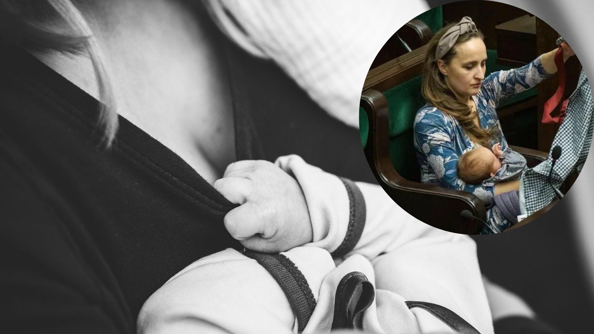 Депутатка Сейму годувала дитину під час засідання Депутатка Сейму годувала дитину під час засідання