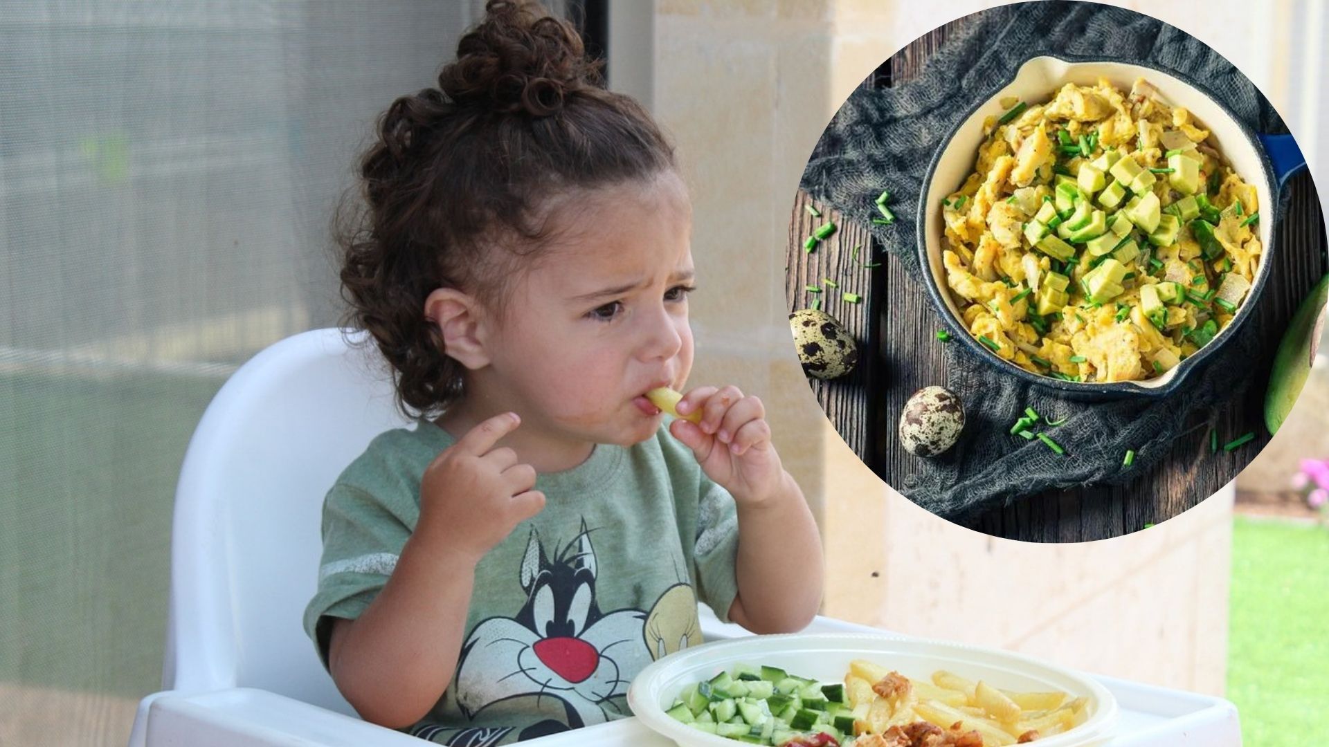 Яєчня з авокадо для дітей: рецепт Яєчня з авокадо для дітей: рецепт