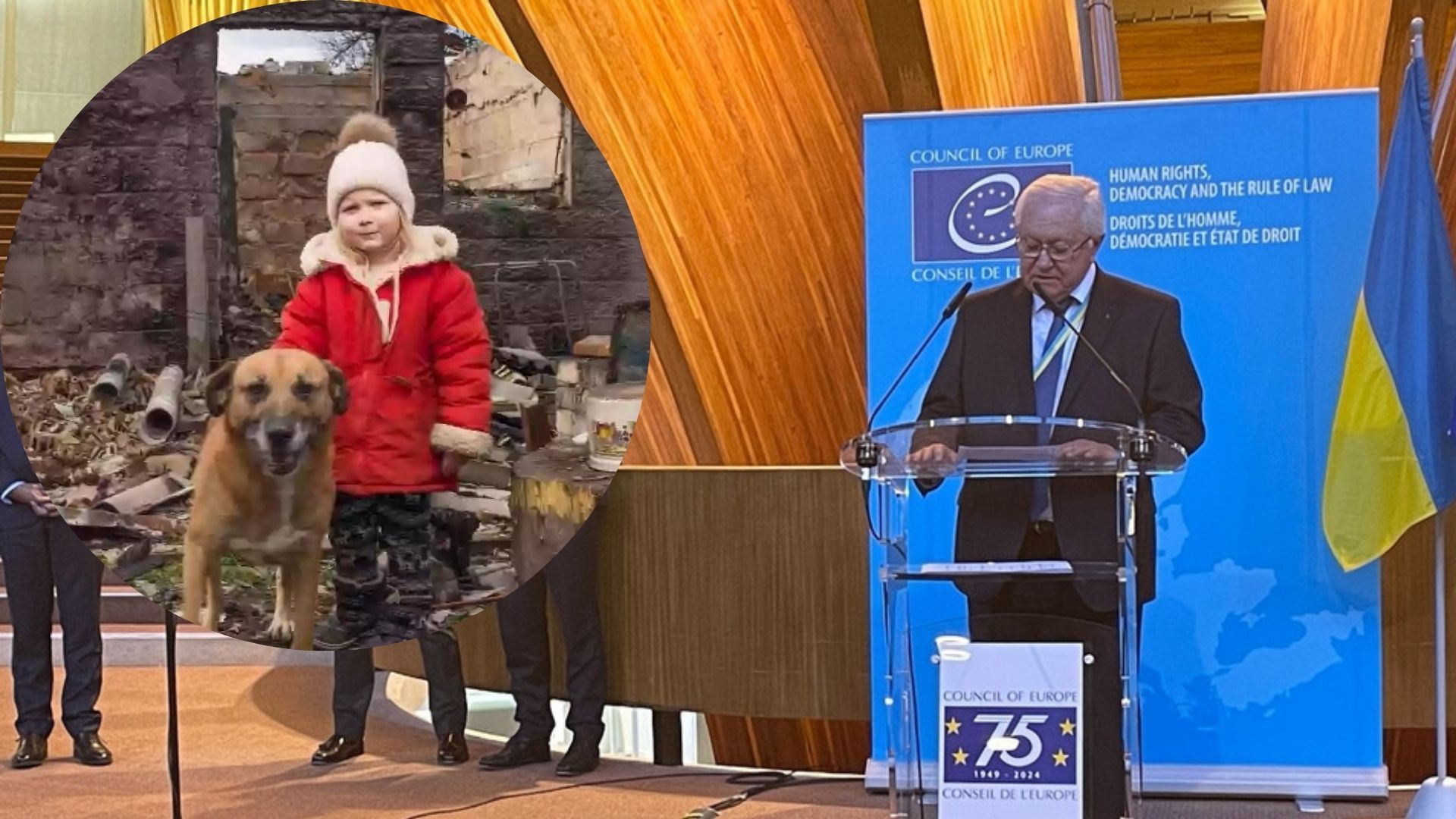 В Совете Европы покажут фотографии украинских детей во время войны