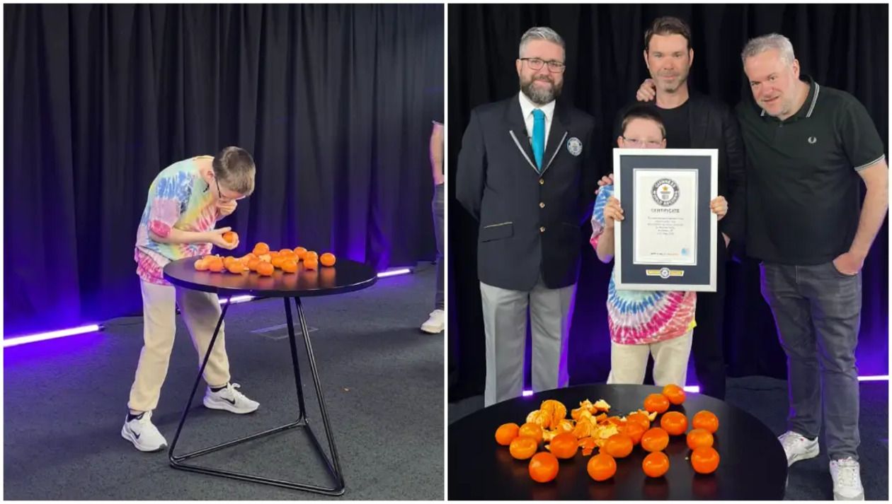 Хлопчик встановив унікальний рекорд Гіннеса Хлопчик встановив унікальний рекорд Гіннеса