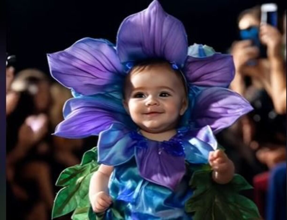 ИИ генерирует модные показы с детьми ИИ генерирует модные показы с детьми